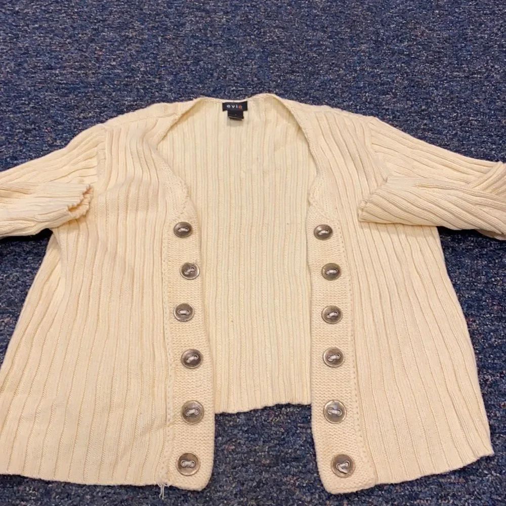 Evie Yellow open cardigan sz. M